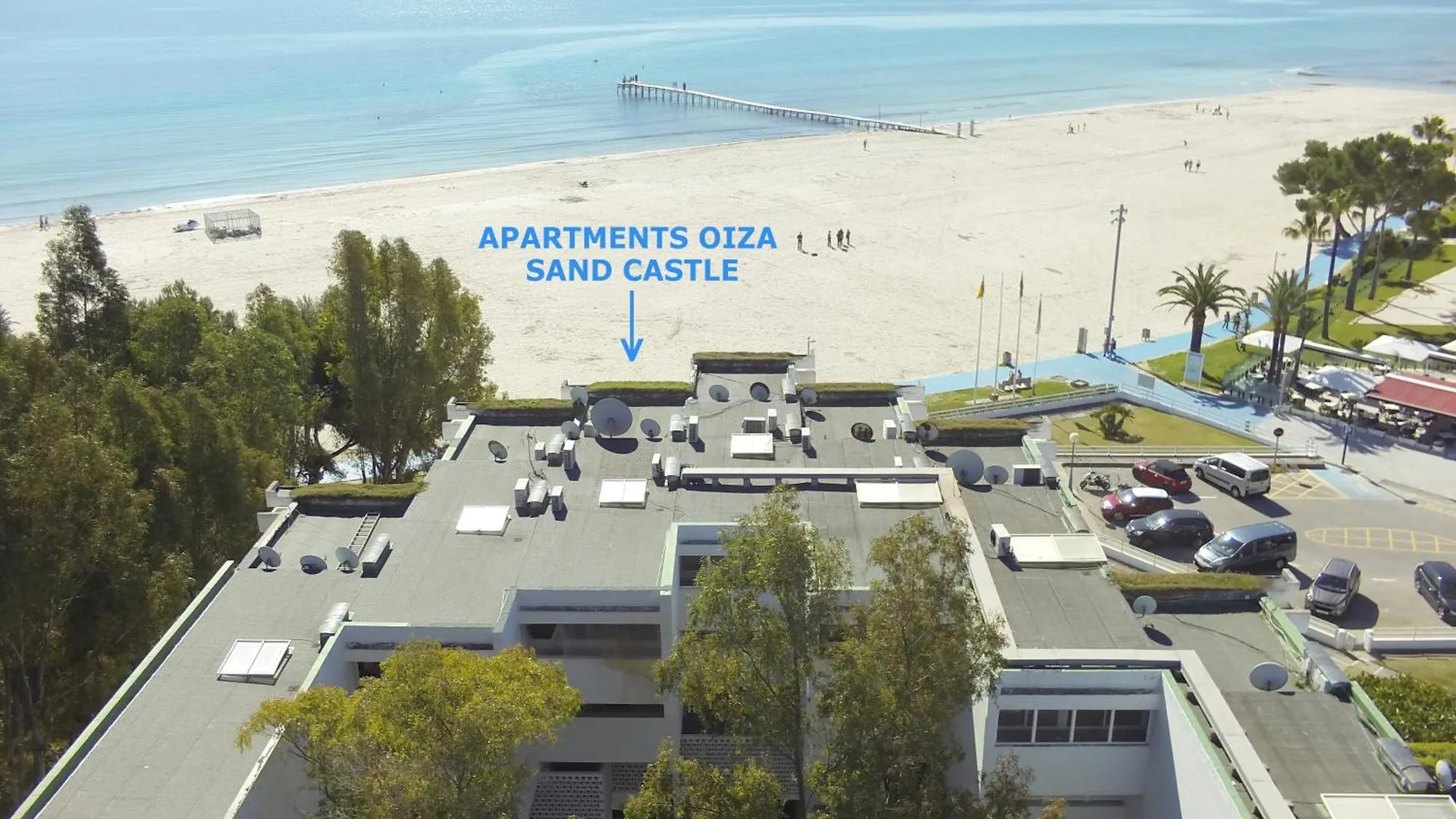 Apartment Oiza Sand Castles 23 At Alcudia Beach, Wifi And Aircon Spanje